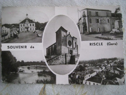 CPSM.     SOUVENIR De RISCLE. - Riscle