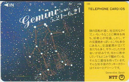 ZODIAC - JAPAN-204 - HOROSCOPE - GEMINI - 291-089 - Dierenriem