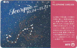 ZODIAC - JAPAN-209 - HOROSCOPE - SCORPIO - 291-094 - Zodiac