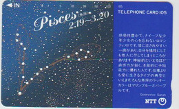 ZODIAC - JAPAN-213 - HOROSCOPE - PISCES - 291-098 - Zodiaco