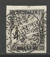 TAXE Colonie Générale N° 4 CACHET NOSSI-BE - Gebraucht