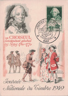 HAUTES ALPES - GAP - JOURNEE DU TIMBRE - 26-3-1949  -  CARTE OFFICIELLE - COTE 27€ - ....-1949