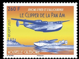 New Caledonia 2021, Clipper Of Pan American World Airways, MNH Single Stamp - Ungebraucht