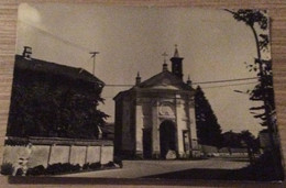 OLD POSTCARD ITALIA Italy Piemonte > Torino San Giorgio Canavese VIA MICHELE CHIESA CAPPELLE S.PIETRCARTOLINA USATA 1972 - Churches