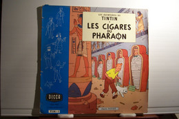 TINTIN  -  LES CIGARES DU PHARAON   - 33 Tours -  ( En L'état ) - ( Pas De Reflet Sur L'original ) - Niños