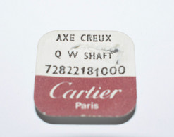 Cartier Axe Creux - Q W Shaft 72822181000 - Materiales