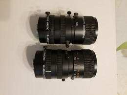 Lot De Deux Objectif Canon TV ZOOM Lens 8-48 Mm 1:1.0 JAPAN - Macchine Fotografiche