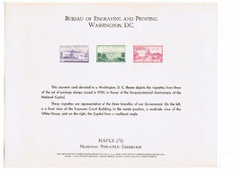 U.S.A.    NAPEX '71 B.E.P. CARD UNUSED (FF-59) - Souvenirkaarten