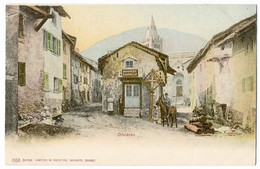 ORSIÈRES: Boucherie Darbellay, Maulesel ~1900 - Orsières