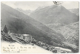 ST-LUC: Village Et Vue Panoramique 1905 - Saint-Luc