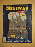 Tomart's DISNEYANA Update N°8 May/june 1995 Walt Disney Mickey Donald - Themengebiet Sammeln