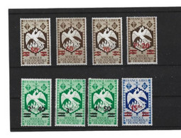 TIMBRE FRANCE EX COLONIE AEF NEUF** N°198 à N°205 - Unused Stamps