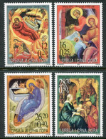 YUGOSLAVIA (Serbia & Montenegro) 2003 Christmas: Ikons MNH / **  Michel 3163-66 - Neufs