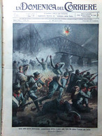 La Domenica Del Corriere 9 Agosto 1914 WW1 Guerra Austria Serbia San Pancrazio - Guerra 1914-18