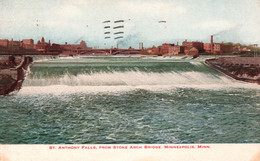 St. Anthony Falls, From Stone Arch Bridge - Minneapolis, Minnesota - Minneapolis