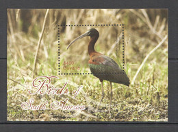 ZZ621 2012 GUYANA FLORA & FAUNA BIRDS OF SOUTH AMERICA 1BL MNH - Otros