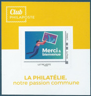 Mini Collector MonTimbramoi / IDtimbre - Club Philaposte  - Merci Et Bienvenue - Neuf** - Personalized Stamps (MonTimbraMoi)