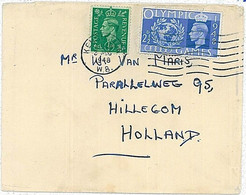 26771 - GB  UK  - POSTAL HISTORY COVER  - COVER To NETHERLANDS 1948 Olympic Games - Verano 1948: Londres