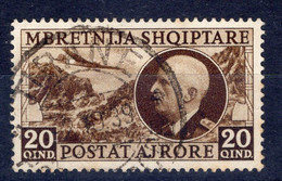 Albania (1939) - Posta Aerea 20 Q. Sass. 4 Ø - Albania