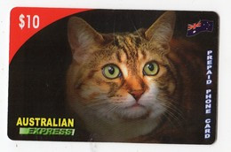 AUSTRALIE PREPAID AUSTRALIAN EXPRESS 10$ CHAT Date Exp 30/04/2002 - Gatos