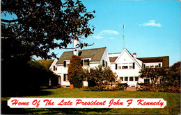 Massachusetts Cape Cod Hyannisport Home Of The Late President John F Kennedy - Cape Cod