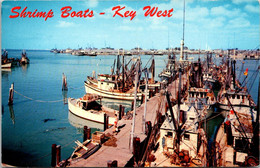 Florida Shrimp Boats At Dock In The Harbor - Key West & The Keys