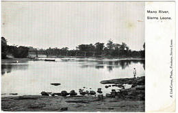Mano River, Sierra Leone - Vintage Unused Postcard - Sierra Leone