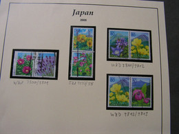 Japan Blumen Lot 2005 - Collections, Lots & Series