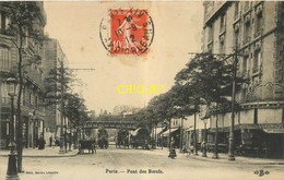 Paris, Pont Des Boeufs, Affranchie 1912, Charrettes, Diligences ... - Distretto: 14