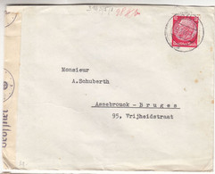 Allemagne - Empire - Lettre De 1941 - Oblit Cilci - Ville De Celje En Slovenie - Avec Censure - - Briefe U. Dokumente