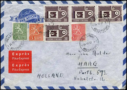 Finland - Cover To Den Haag, Holland - Briefe U. Dokumente