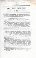 Ordonnance De  1844 Concernant L' Acquisition D'ne Presse Pour La Fabrication Des MONNAIES ( Pages 1004 à 1008 ) - Autres & Non Classés