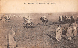 ¤¤   -   MAROC    -   La Fantasia   -   Une Charge     -  ¤¤ - Other & Unclassified