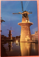 CP, Pays Bas, MOULIN SCHEDAM Holland Molen De Vrijheid 1785 En Molen De Noort 1803 - Schiedam