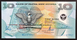 Papua New Guinea 10 Kina 2002 Pick#26b  Unc Fds  Lotto 2253 - Papua New Guinea