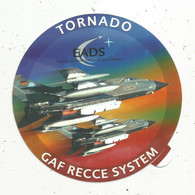 Autocollant, Dia. 110 Mm,  Militaria , Aviation , Avion, TORNADO, EADS - Stickers