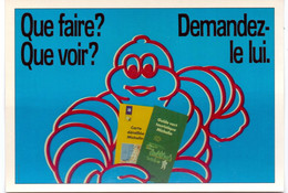 CP - PK - Banden Pneus Car Tires - Michelin - Affiche Cartes Et Guides 1988 - Ed. Spéciale Pour Le Centenaire - Publicidad