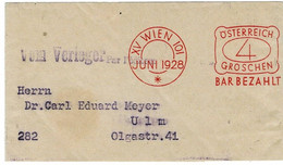 1928, (Juni)  Dt. Österr. Alpenverein,4 Gr. Frei-Stp., # A6524 - Postwaardestukken
