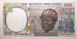 Gabon - 5000 Francs - 2000 - PICK 404Lf - NEUF - Central African States