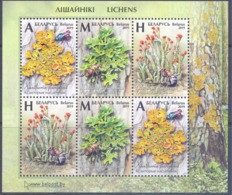 2019. Belarus, Flora Of Belarus, Lichens, S/s, Mint/** - Belarus