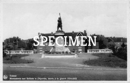 Monuments Aux Soldats Et Déportés @ Tubize - Tubeke