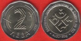 Bulgaria 2 Leva 2018 "Presidency Of The Council Of The EU" BiMetallic UNC - Bulgarie