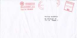 F0254 - Czech Rep. (1998) 739 65 Trinec 11: TRINECKE ZELEZARNY Ltd. (ironworks). - Andere & Zonder Classificatie