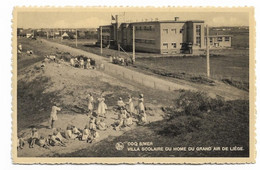 De Haan  - Coq S/Mer   * Villa Scolaire Du Home Du Grand Air De Liège - Jeux Dans Les Dunes - De Haan