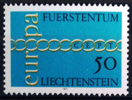 EUROPA 1971 - LIECHTENSTEIN                    N° 487                       NEUF** - 1971