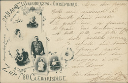 LU LUXEMBOURG DIVERS / 80 Geburtstage / - Famille Grand-Ducale