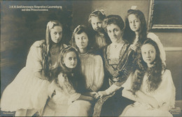 LU LUXEMBOURG DIVERS / Grossherzogin Regentin Mit Den Prinzessinnen / - Grossherzogliche Familie