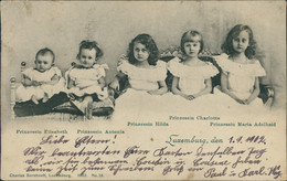 LU LUXEMBOURG DIVERS / 5 Princesses / - Famille Grand-Ducale