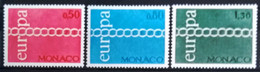 EUROPA 1971 - MONACO                   N° 863/865                       NEUF** - 1971