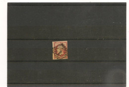 FRANCE 1854 NAPOLEON III N° Y/T: 17 Oblitéré Lettre D - 1853-1860 Napoléon III